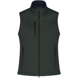 Ladies' Softshell Vest - Klassische Softshellweste im sportlichen Design aus recyceltem Polyester