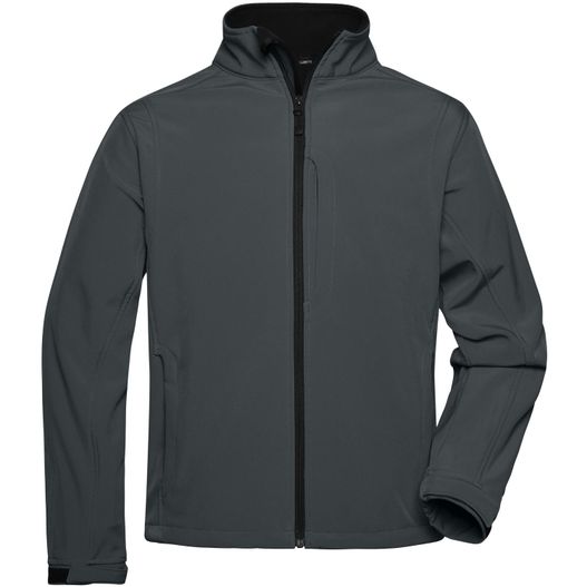 eine herren softshelljacke mit kapuze Men's Softshell Jacket - Trendige Jacke aus Softshell (Bild 1)