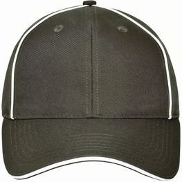 6 Panel Workwear Cap - SOLID - - Hochwertige 6 Panel Cap mit reflektierenden Elementen (ohne Schutzfunktion/keine PSA)