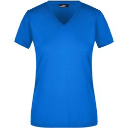 Ladies' Slim Fit V-T - Figurbetontes V-Neck-T-Shirt