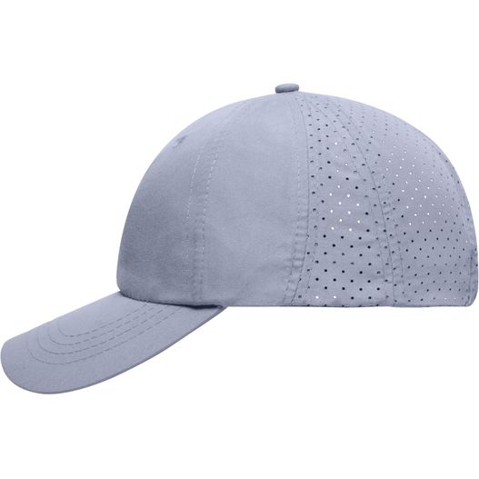 Laser Cut Cap - Sportliche 8 Panel Cap aus weicher Microfaser (Bild 1)