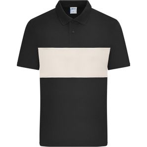 Polo colour-block UNISEX - Unisex Poloshirt mit Kontrasteinsatz