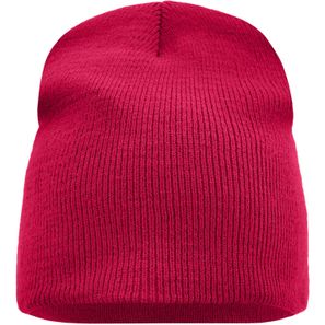 Beanie No.1 - Enganliegende Strickmütze ohne Umschlag