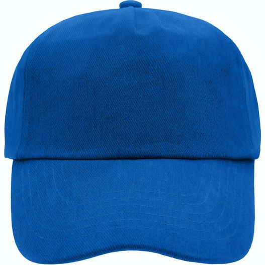 5 Panel Cap - Klassisches 5 Panel Cap aus heavy brushed Cotton (Bild 1)