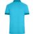 Men's Heather Polo - Melange Polo mit modischen Details (Bild 2)