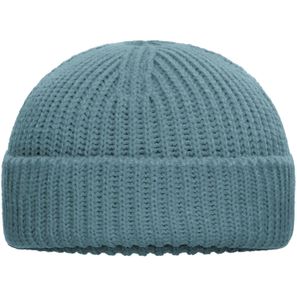 Fisherman Beanie - Modische Strickmütze mit Umschlag