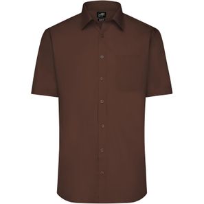 Men's Shirt Shortsleeve Poplin - Klassisches Shirt aus pflegeleichtem Mischgewebe