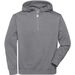 BIO Workwear-Half Zip Hoody - Sweatshirt mit Kapuze und Reißverschluss