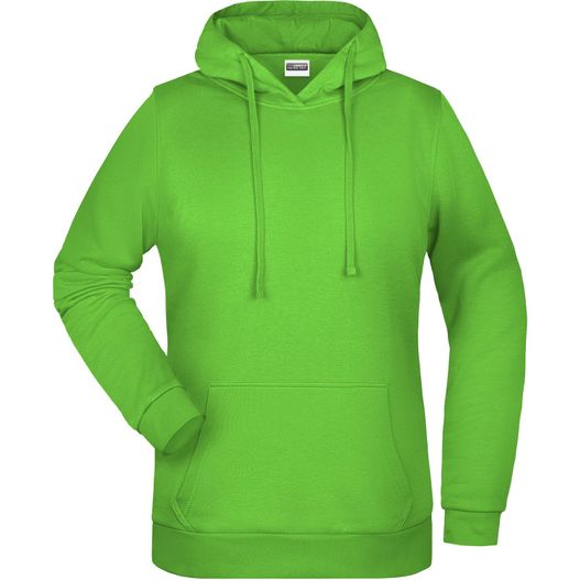 ein hellgrüner kapuze mit kapuze auf der vorderseite Ladies' Promo Hoody - Klassisches Kapuzensweat (Bild 1)