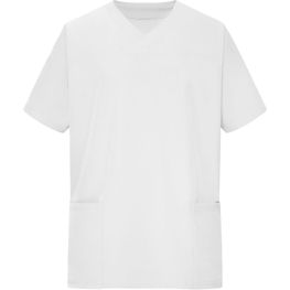 Men's Stretch-Kasack - Elastischer Kasack mit V-Ausschnitt