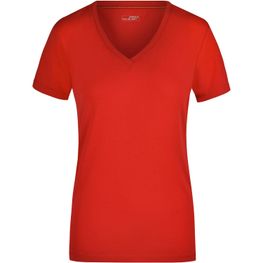 Ladies' Stretch V-T - T-Shirt aus weichem Elastic-Single-Jersey