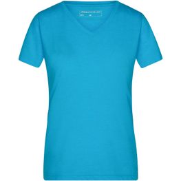 Ladies' Heather T-Shirt - Modisches T-Shirt mit V-Ausschnitt