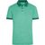Men's Heather Polo - Melange Polo mit modischen Details (Bild 1)