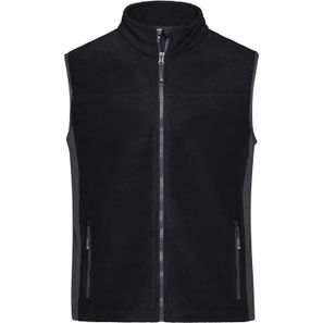 Men's Workwear Fleece Vest - STRONG - - Strapazierfähige Fleeceweste im Materialmix