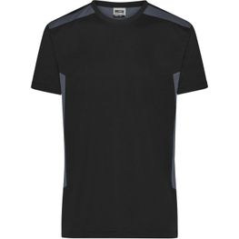 Men's Workwear T-Shirt - STRONG - - Strapazierfähiges und pflegeleichtes T-Shirt mit Kontrasteinsätzen