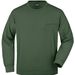 Men's Round Sweat Pocket - Klassisches Sweatshirt mit Brusttasche