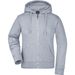Ladies' Hooded Jacket - Kapuzenjacke aus formbeständiger Sweat-Qualität