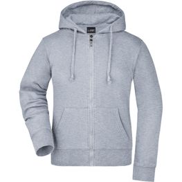 Ladies' Hooded Jacket - Kapuzenjacke aus formbeständiger Sweat-Qualität