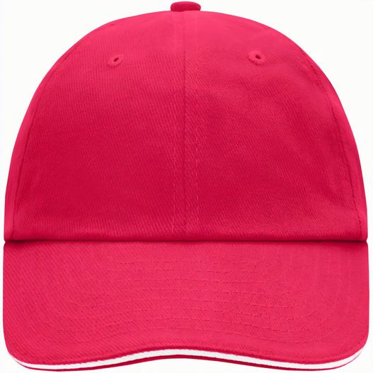 Produktabbildung 6 Panel Raver Sandwich Cap - Klassisches Allround-Cap mit kontrastfarbigem Sandwich 6 Panel Raver Sandwich Cap - Klassisches Allround-Cap mit kontrastfarbigem Sandwich (Bild 1)