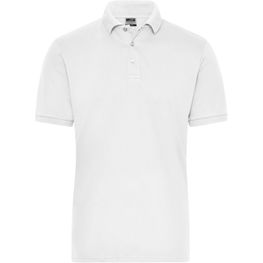 Men's BIO Stretch-Polo Work - SOLID - - Polo aus weichem Elastic-Piqué