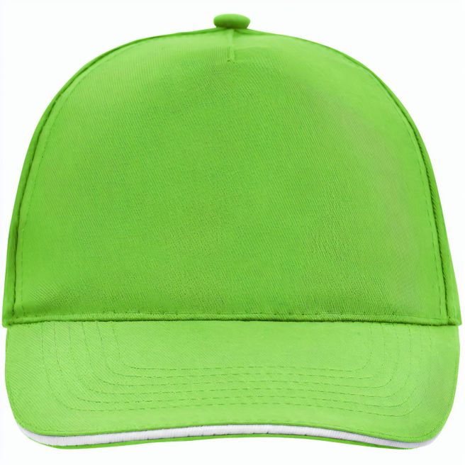 Produktabbildung 5 Panel Promo Sandwich Cap - 5 Panel Promo Cap mit kontrastfarbigem Sandwich 5 Panel Promo Sandwich Cap - 5 Panel Promo Cap mit kontrastfarbigem Sandwich