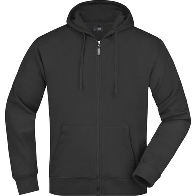 Men's Hooded Jacket - Kapuzenjacke aus formbeständiger Sweat-Qualität