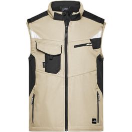 Workwear Softshell Vest - STRONG - - Professionelle Softshellweste mit hochwertiger Ausstattung