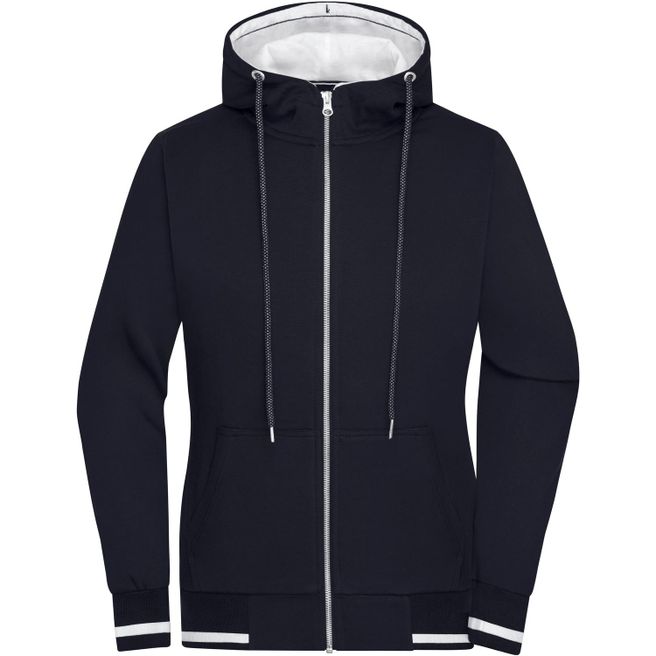 Ladies' Club Sweat Jacket - Sweatjacke mit Reißverschluss und Kapuze