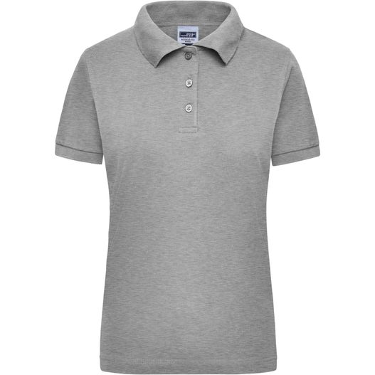 ein frauen graues poloshirt Workwear Polo Women - Strapazierfähiges klassisches Poloshirt (Bild 1)