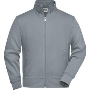 Workwear Sweat Jacket - Sweatjacke mit Stehkragen und Reißverschluss