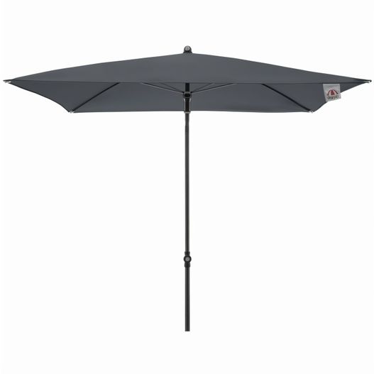 ein grauer schirm auf weißem hintergrund doppler Sonnenschirm Waterproof 180 x 180 cm/4-tlg, ohne Volant (Bild 1)