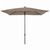 doppler Sonnenschirm Waterproof 180 x 180 cm/4-tlg, ohne Volant (Bild 1)
