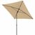 doppler Sonnenschirm Waterproof 180 x 180 cm/4-tlg, ohne Volant (Bild 3)