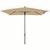 doppler Sonnenschirm Waterproof 180 x 180 cm/4-tlg, ohne Volant