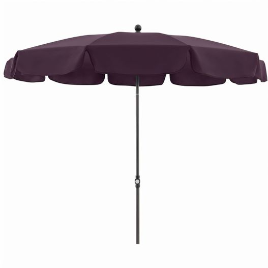 doppler Sonnenschirm Waterproof 200 cm/10-tlg, mit Volant (Bild 1)