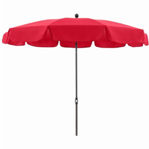 doppler Sonnenschirm Waterproof 200 cm/10-tlg, mit Volant