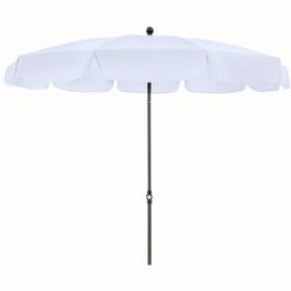 doppler Sonnenschirm Waterproof 200 cm/10-tlg, mit Volant