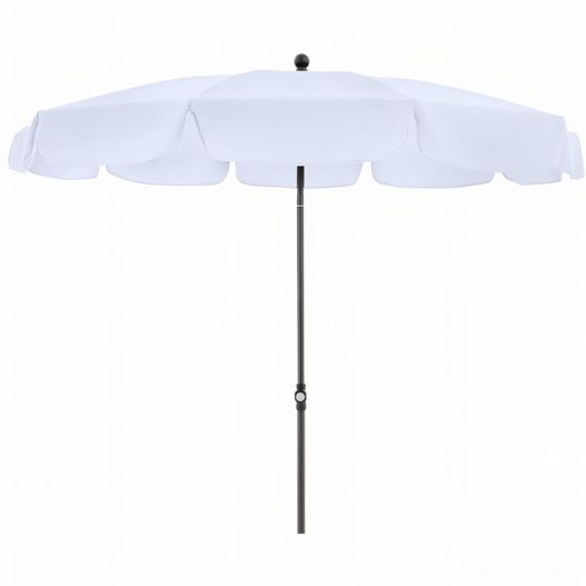 doppler Sonnenschirm Waterproof 200 cm/10-tlg, mit Volant (Bild 1)