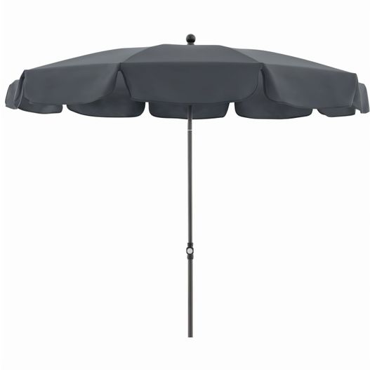 doppler Sonnenschirm Waterproof 200 cm/10-tlg, mit Volant (Bild 1)