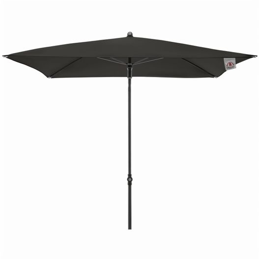 ein schwarzer regenschirm auf weißem hintergrund doppler Sonnenschirm Waterproof 180 x 180 cm/4-tlg, ohne Volant (Bild 1)