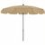 doppler Sonnenschirm Waterproof 200 cm/10-tlg, mit Volant