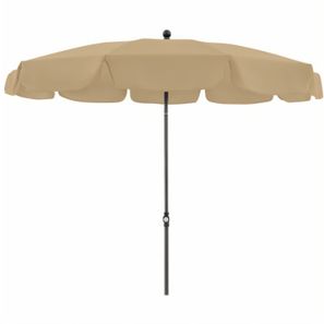 doppler Sonnenschirm Waterproof 200 cm/10-tlg, mit Volant
