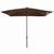 doppler Sonnenschirm Waterproof 180 x 180 cm/4-tlg, ohne Volant