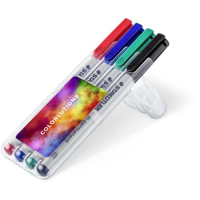 STAEDTLER Lumocolor® non-permanent S, 4er Box