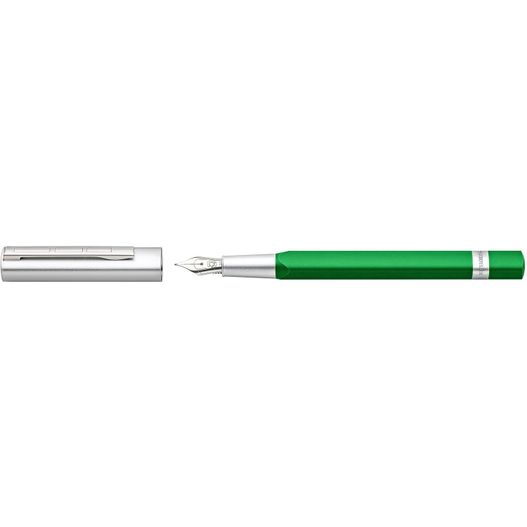 ein stift mit einem grünen lauf und einer silbernen spitze STAEDTLER TRX Füllhalter (Bild 1)