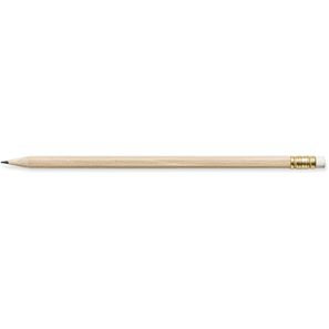 STAEDTLER Bleistift hexagonal mit Radiertip, natur