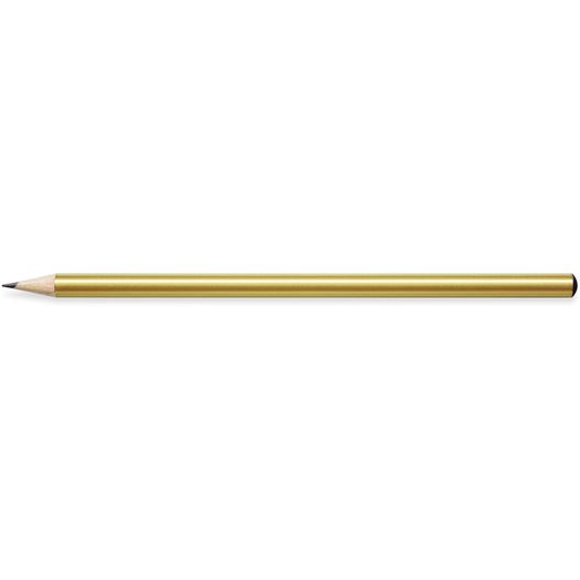 ein bleistift mit schwarzer spitze auf weißem hintergrund STAEDTLER Bleistift rund mit Tauchkappe (Bild 1)