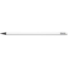 STAEDTLER Bleistift mit Radiertip, schwarz durchgefärbtes Holz