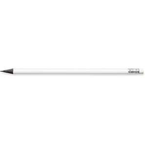 STAEDTLER Bleistift mit Radiertip, schwarz durchgefärbtes Holz