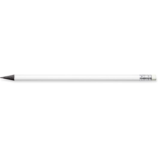 STAEDTLER Bleistift mit Radiertip, schwarz durchgefärbtes Holz (Bild 1)